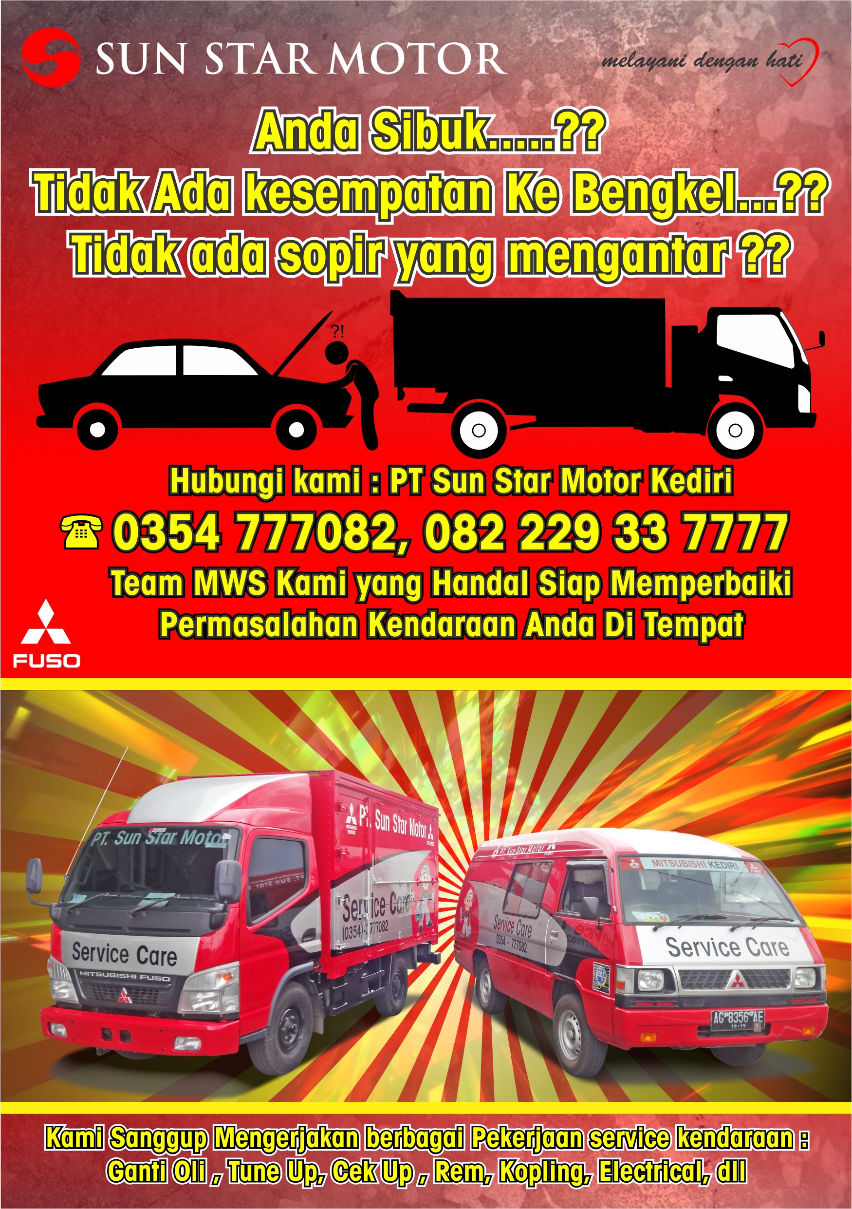 Mobile Work Shop Mitsubishi Kediri